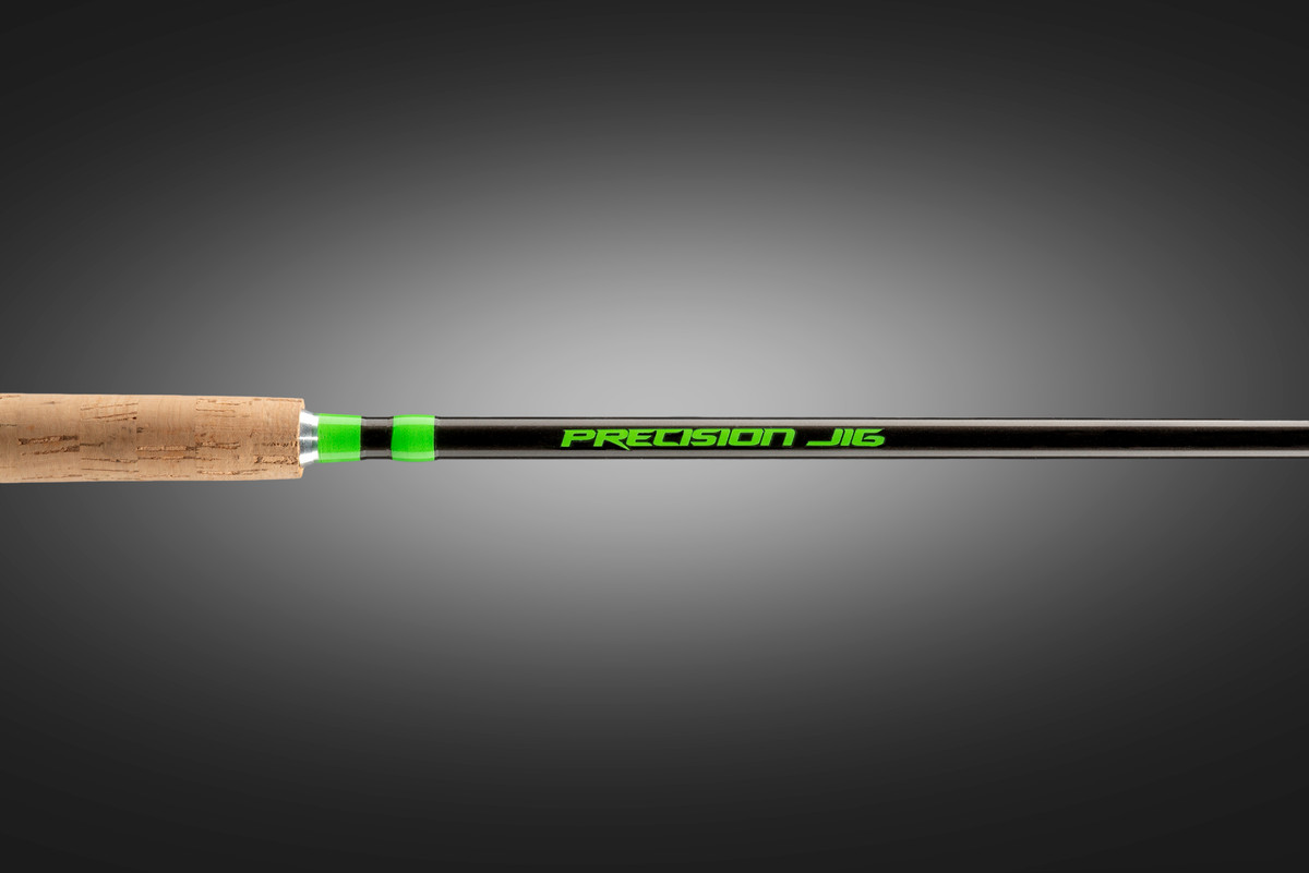Catch The Fever Precision Trolling Rod - 14' - Medium Light - Black / Green  - EVA Foam Handle - Dance's Sporting Goods
